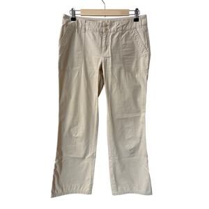 Patagonia Women Sz 6 All Wear Pants Khaki Sesame Organic Cotton Hiking‎ Workwear